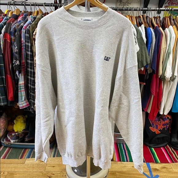 Caterpillar Other - Official Caterpillar Inc Heather Gray Crewneck